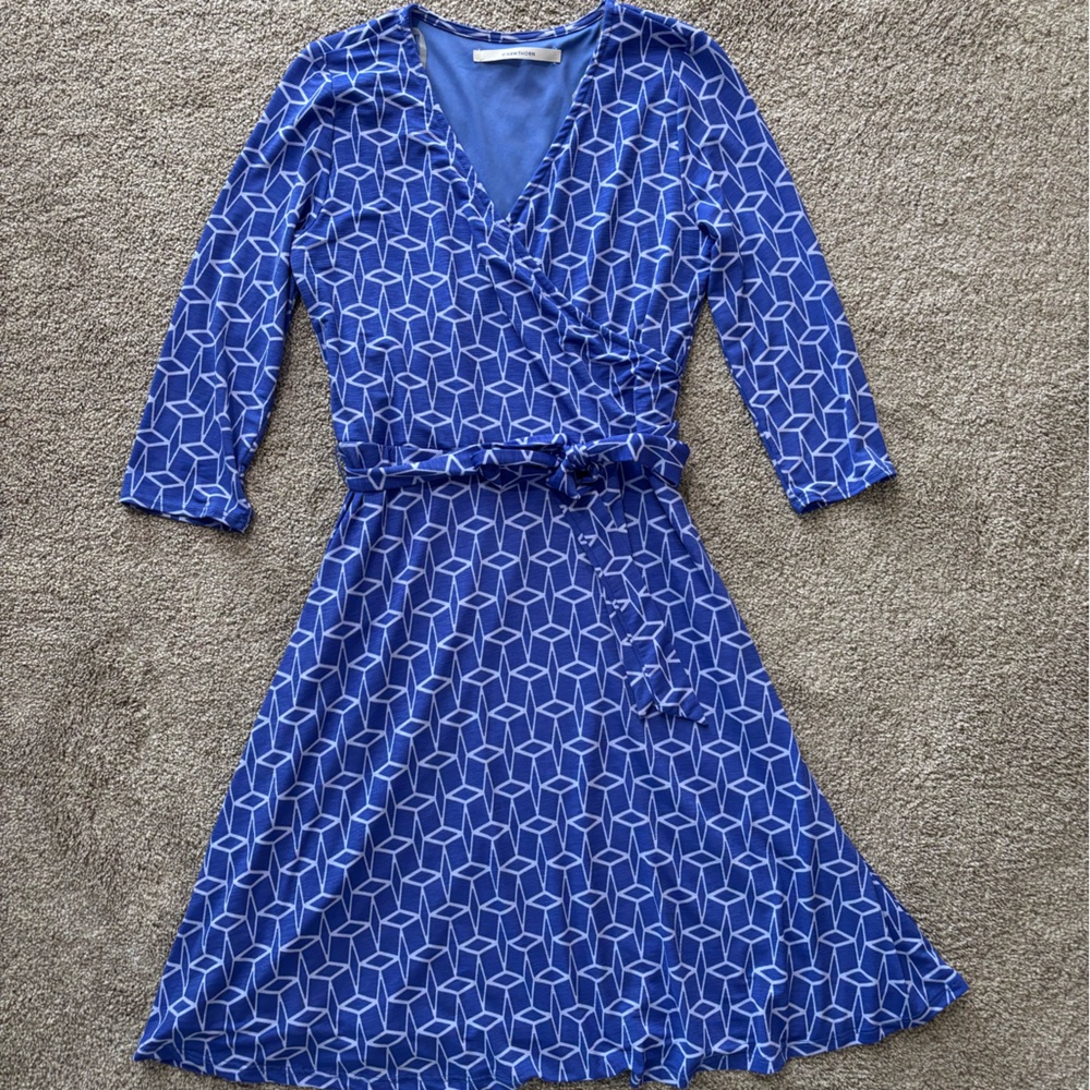 41 Hawthorn wrap dress. Like new.